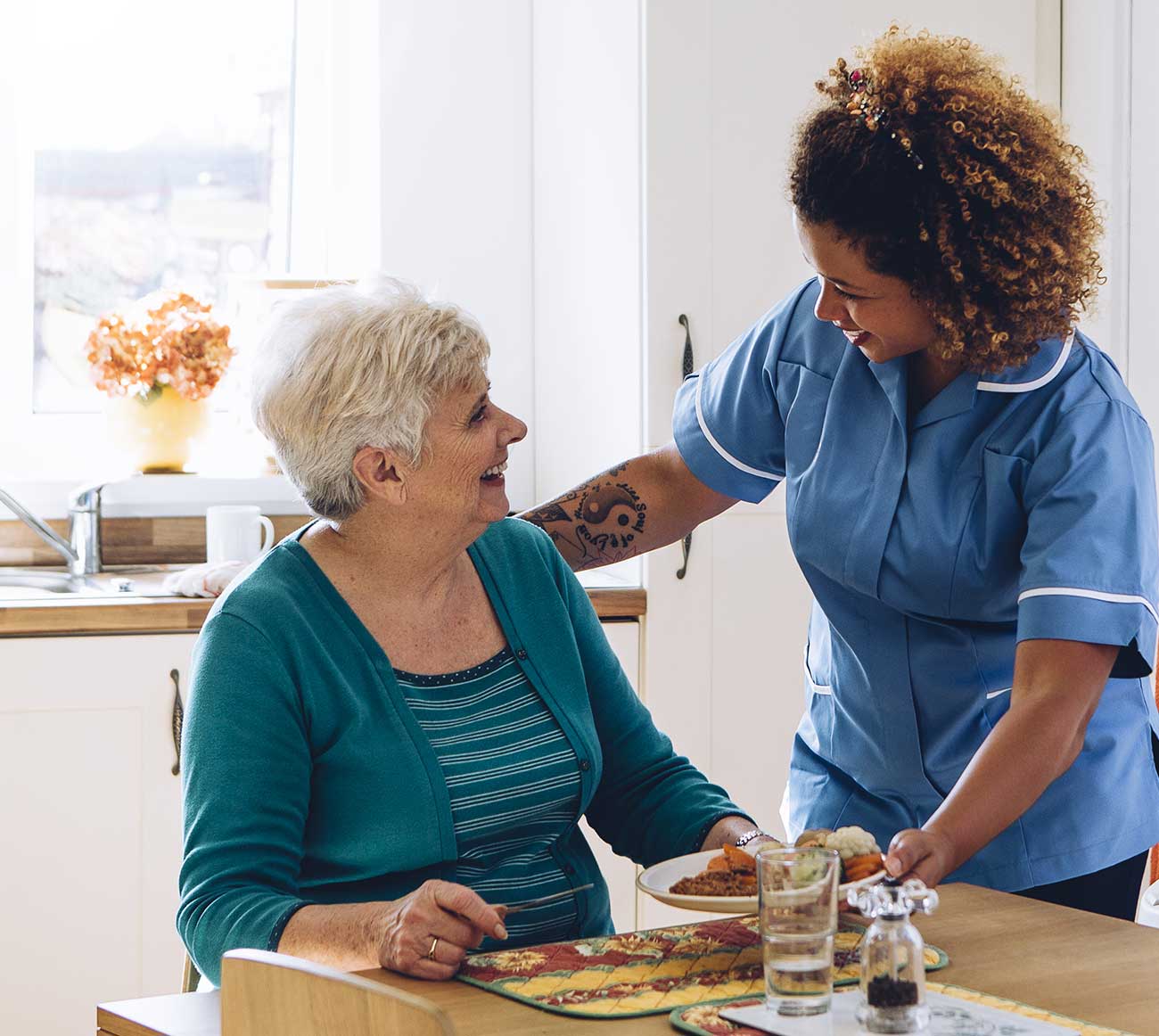 Hospice volunteers bridging the gap to the community? St. Francis